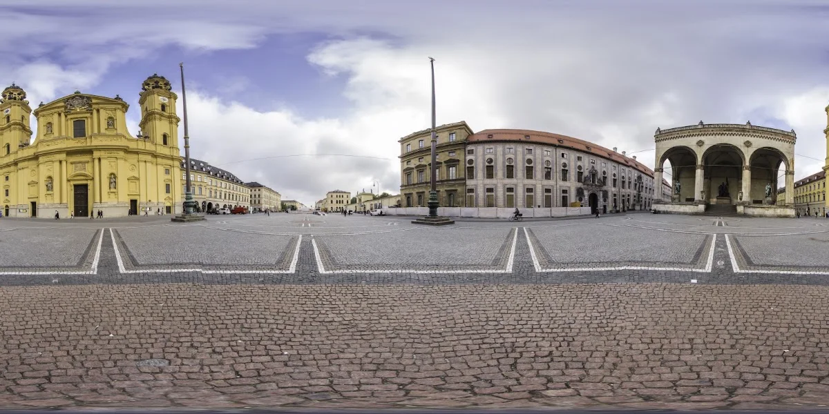 Odeonsplatz – Street View & 360°-Fotos in München, Bayern