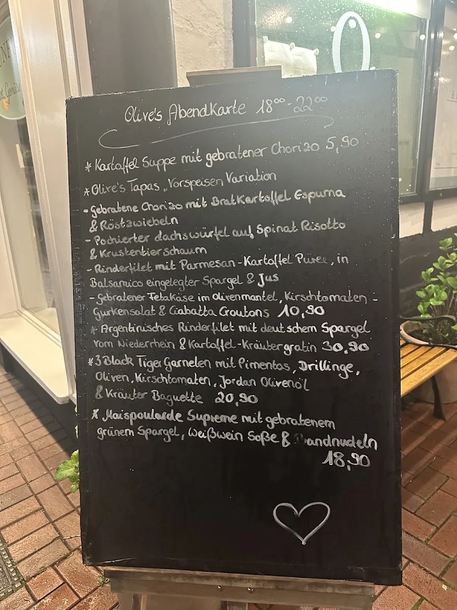 Olive – Speisekarte in Hilden, Nordrhein-Westfalen