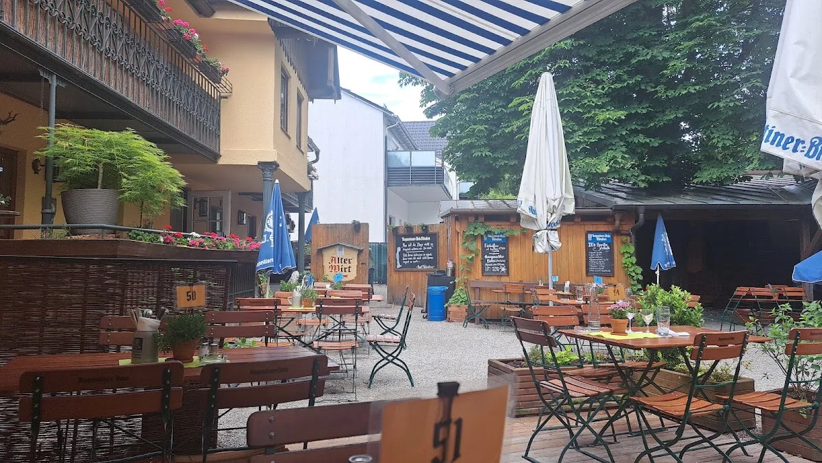 Gaststätte Alter Wirt – Atmosphäre in Krailling, Bayern