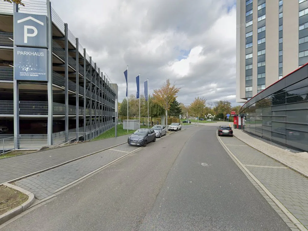 Parkhaus World Conference Center Bonn – Street View & 360°-Fotos in Bonn, Nordrhein-Westfalen