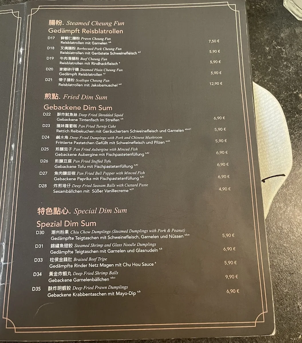Oriental Hong Kong Kitchen – Speisekarte in Karlsfeld, Bayern