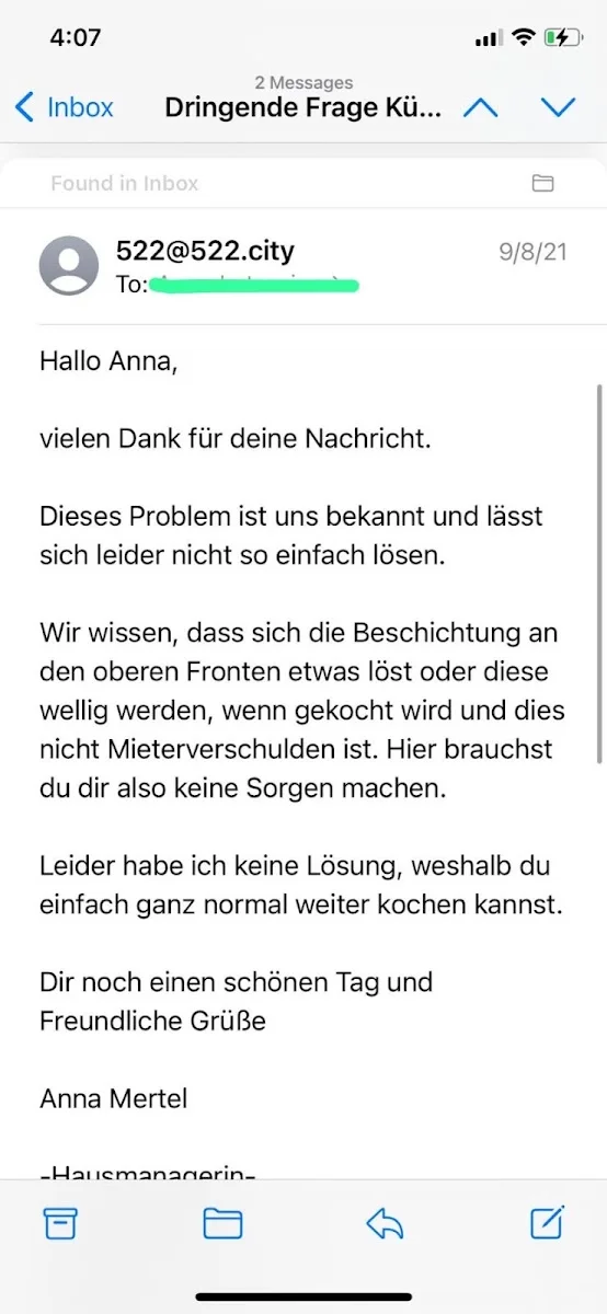522 Apartunities – Besucherfoto: Sophie Schütz in Würzburg, Bayern