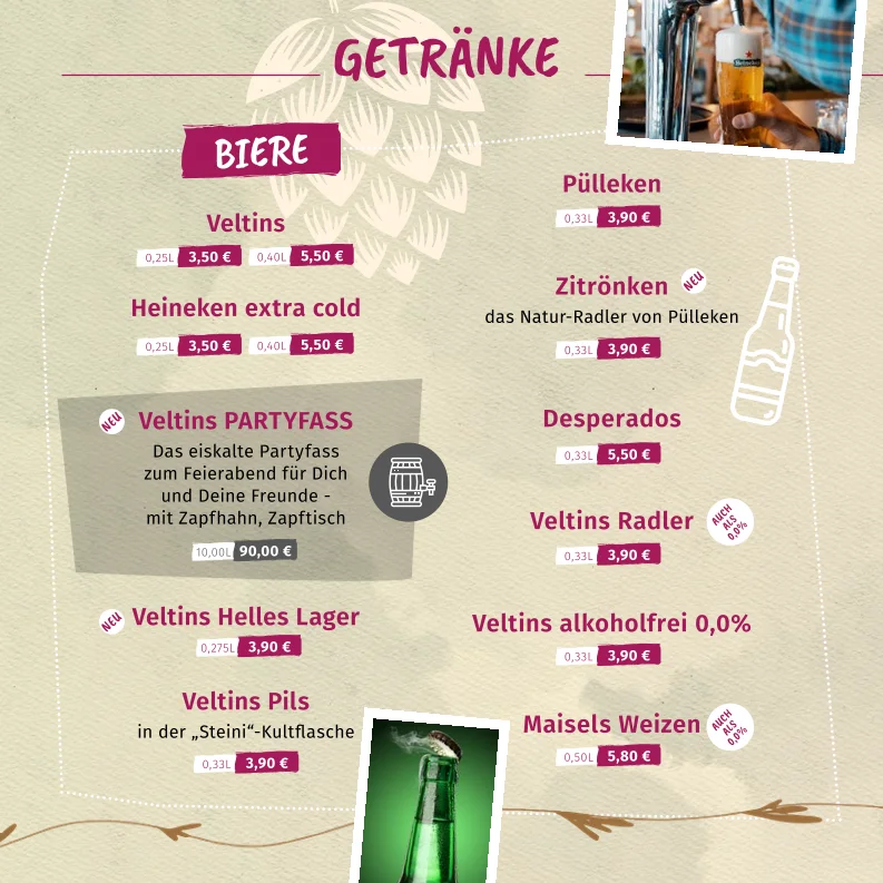 Stadthafen Recklinghausen – Speisekarte in Recklinghausen, Nordrhein-Westfalen