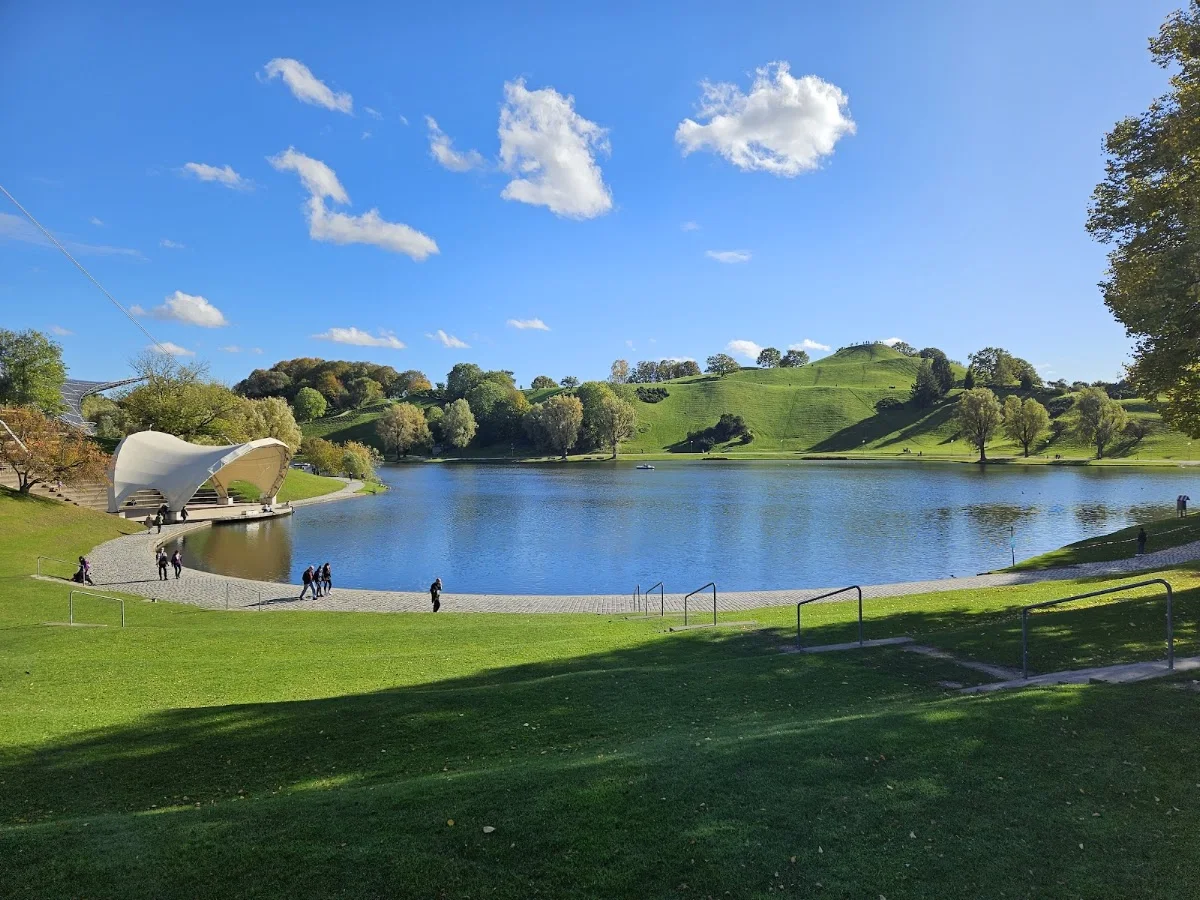 Olympiapark München – Olympiaberg in München, Bayern