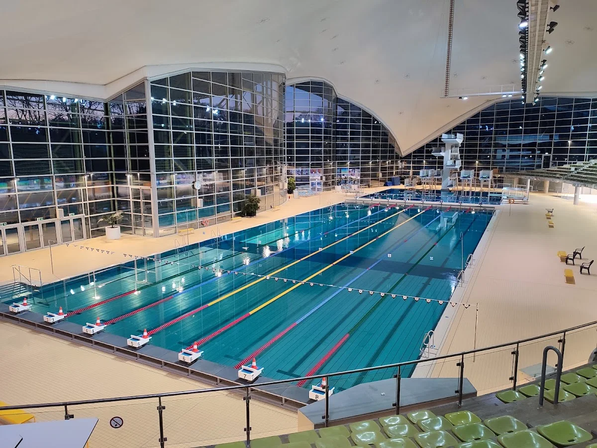 Olympiapark München – Olympia-Schwimmhalle (Hallenbad) in München, Bayern