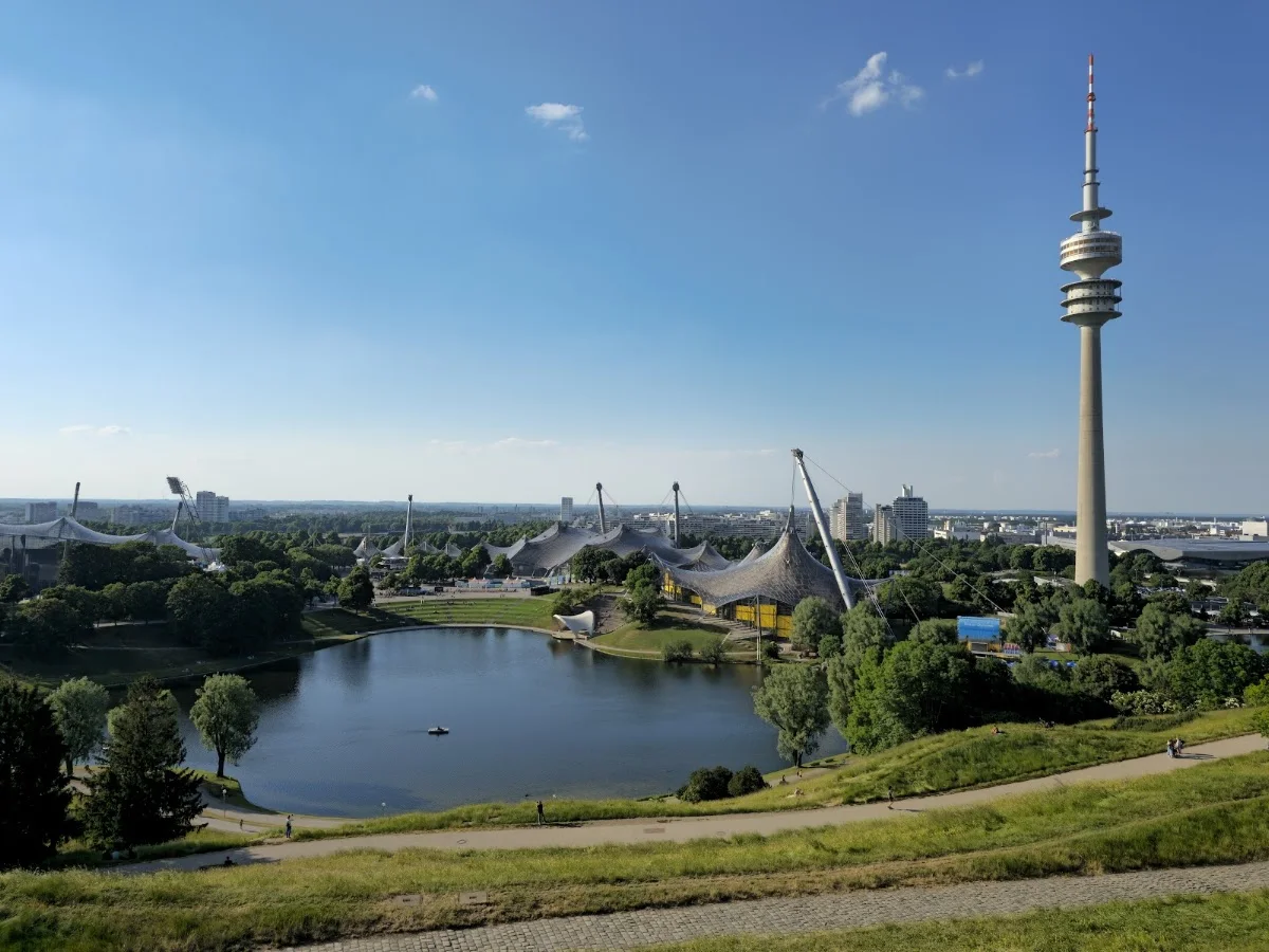 Olympiapark München – Olympiaturm in München, Bayern