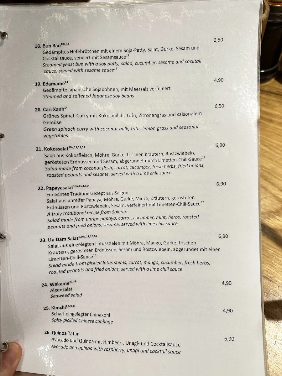 Udum I Vegan Restaurant – Speisekarte in Köln, Nordrhein-Westfalen