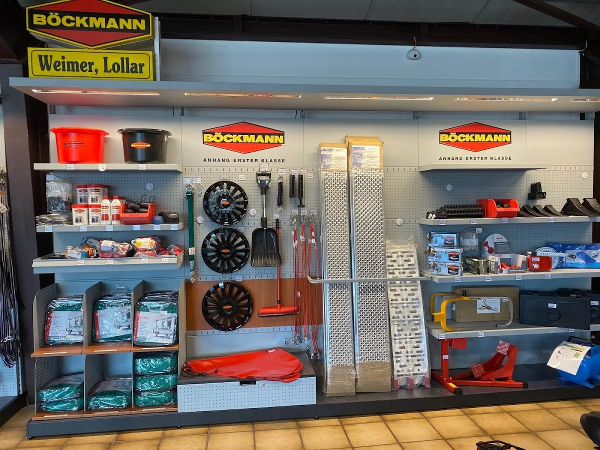 Weimer GmbH Center für Anhänger und Gebrauchtmaschinen – Innenansichten in Lollar, Hessen