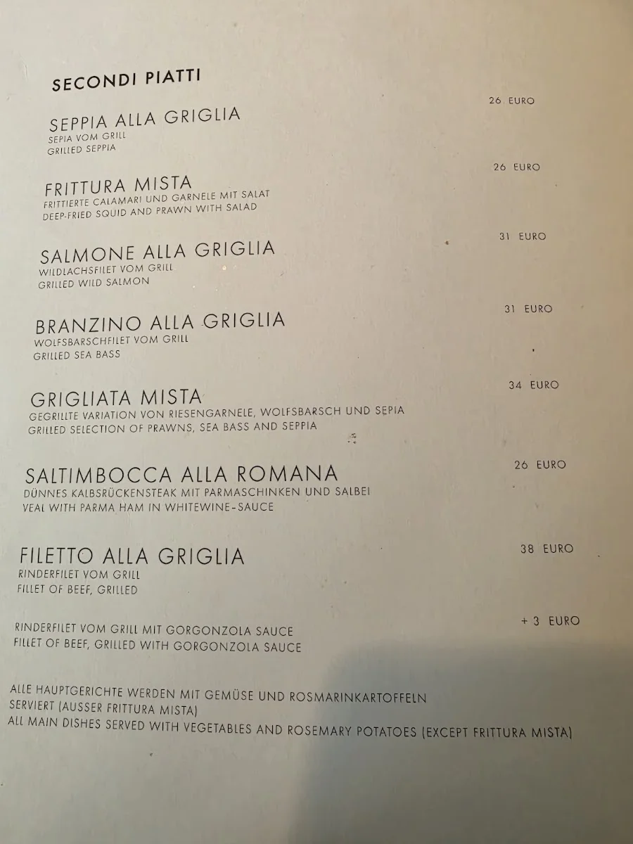 Oggi – Speisekarte in Stuttgart, Baden-Württemberg