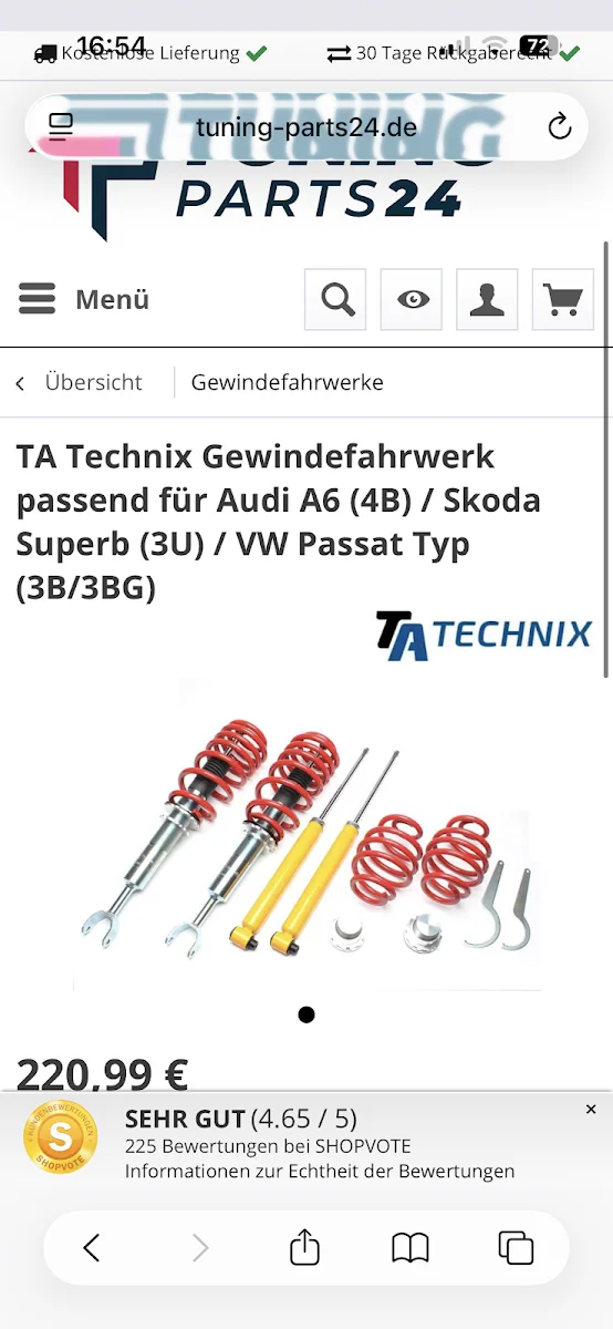 tuning-parts24 – Besucherfoto von Yücel in Ratzeburg, Schleswig-Holstein