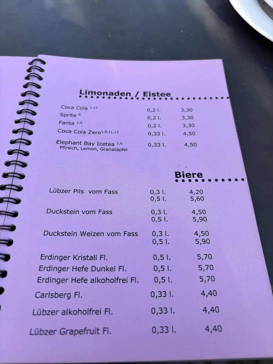 Café am Engelbecken – Speisekarte in Berlin