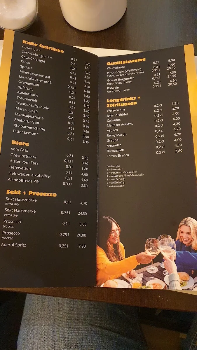 Café am Markt – Speisekarte in Osnabrück, Niedersachsen
