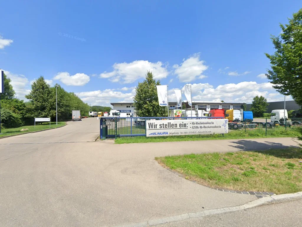 Scania Alnufa – Street View & 360°-Fotos in Augsburg, Bayern