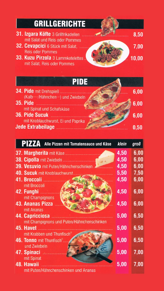Zum Goldenen Döner & Pizza Haus – Speisekarte in Krefeld, Nordrhein-Westfalen