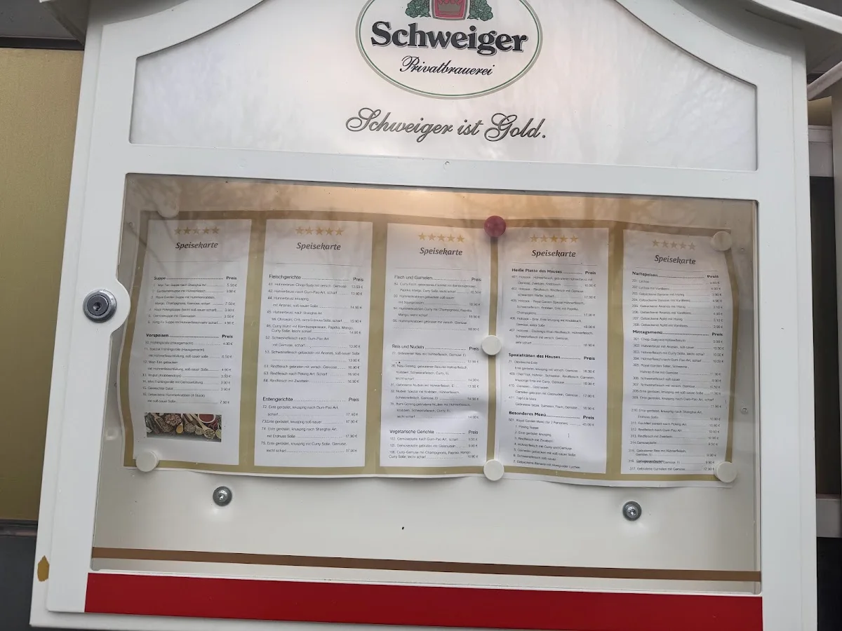 Restaurant Asiatique – Speisekarte in Kirchseeon, Bayern