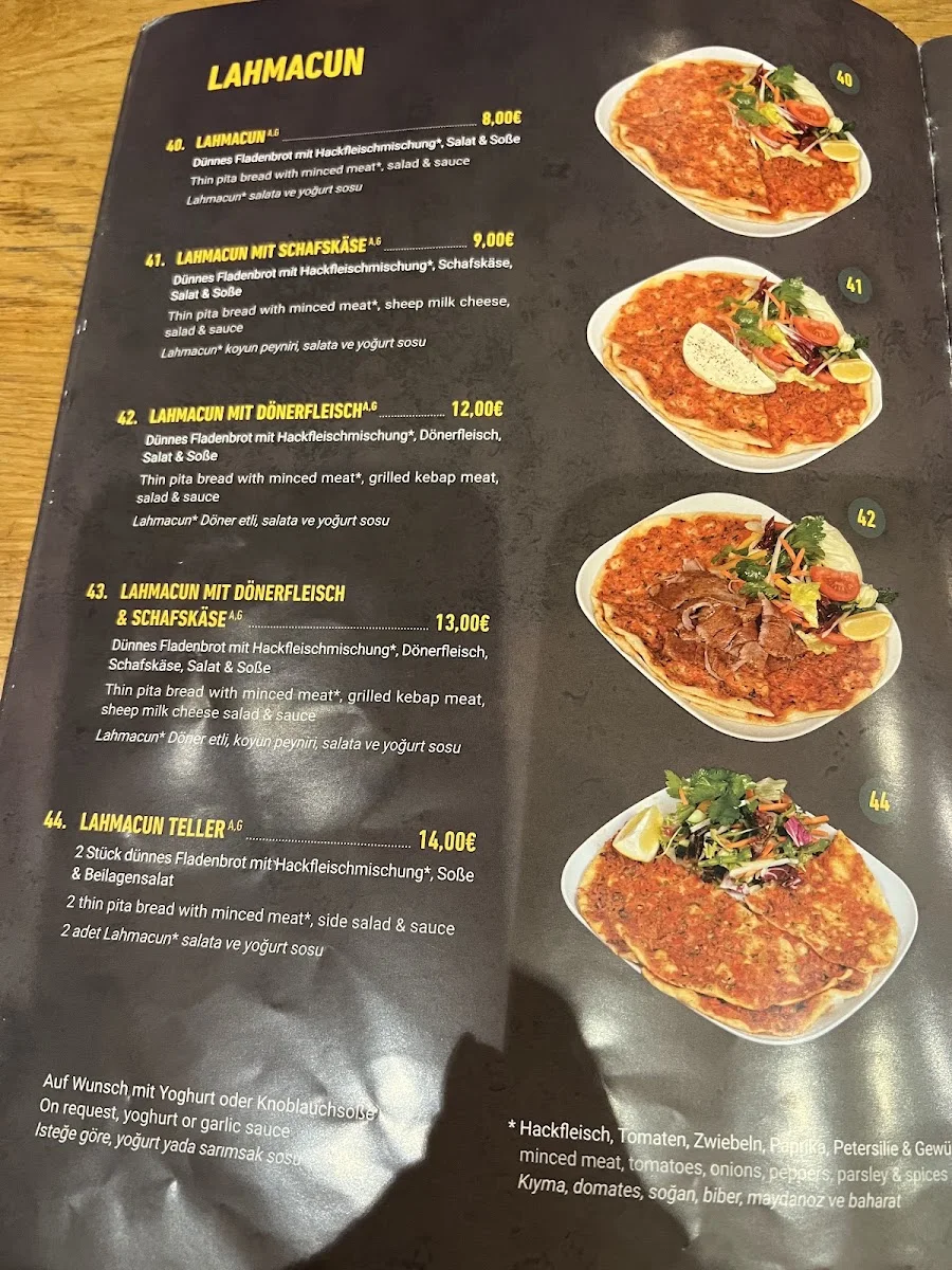 DoyDoy Steak & Grillhouse – Speisekarte in Frankfurt am Main, Hessen