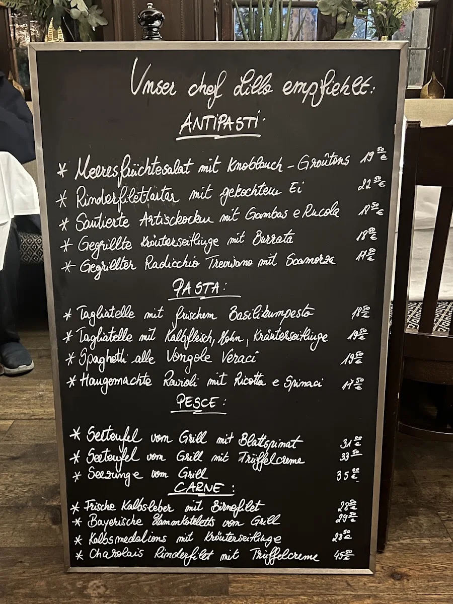 Il Mulino – Speisekarte in München, Bayern