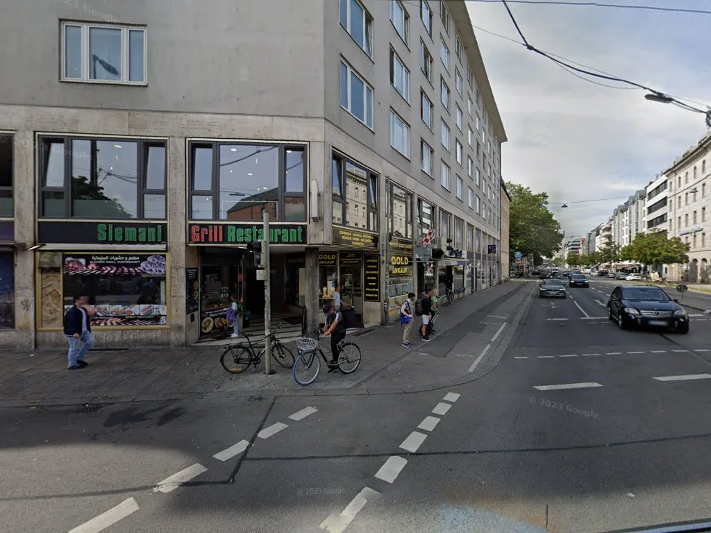 Café Kosmos – Street View & 360°-Fotos in München, Bayern