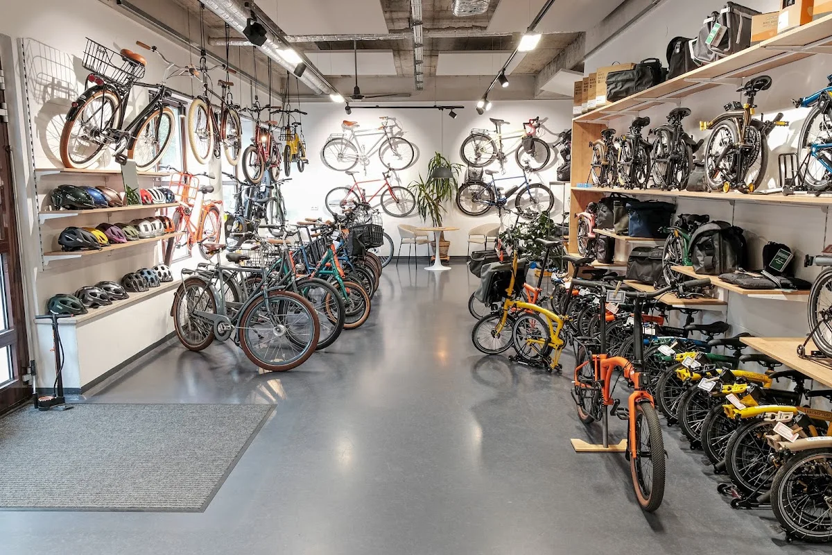 Fahrradladen Dynamo OHG – Innenansichten in Augsburg, Bayern