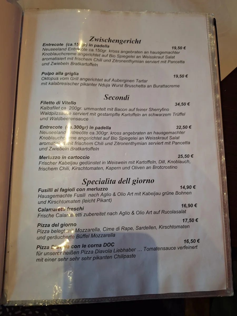 papà pane di Sorrento – Speisekarte in Berlin