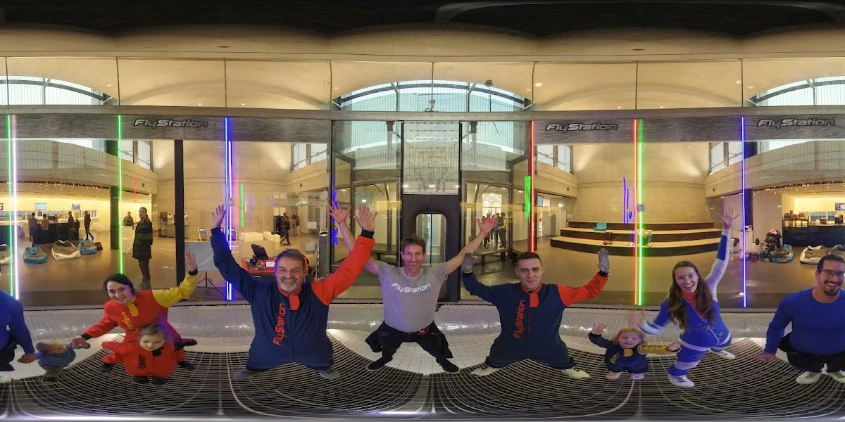 FlyStation Munich - Indoor Skydiving – Street View & 360°-Fotos in Neufahrn bei Freising, Bayern