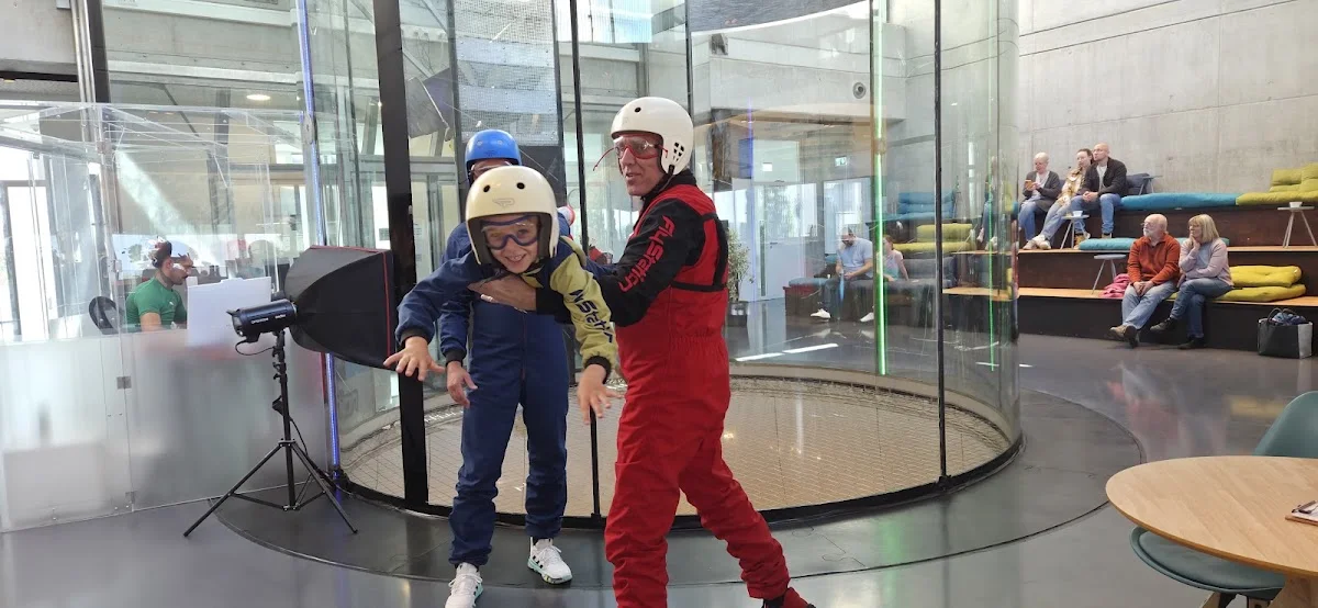 FlyStation Munich - Indoor Skydiving – Besucherfoto von Hagen Huth in Neufahrn bei Freising, Bayern