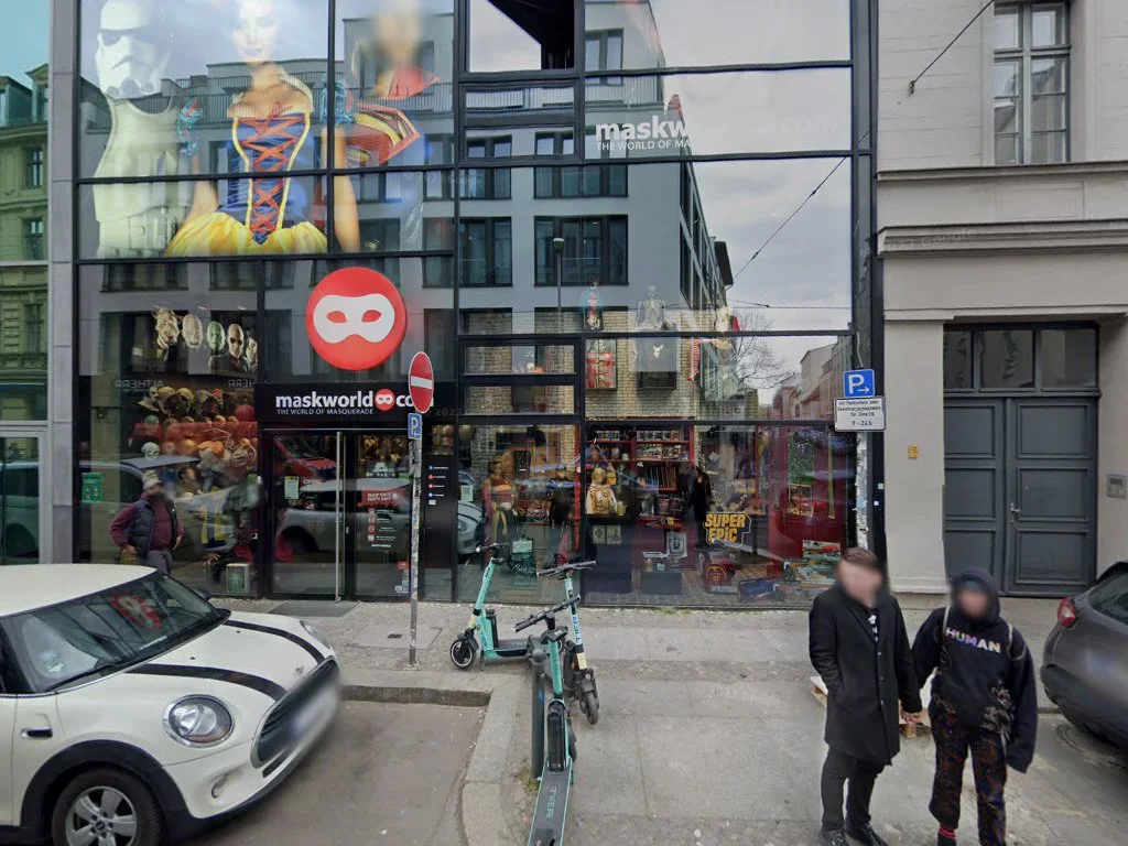 MASKWORLD Karnevalsfachgeschäft in Berlin Mitte – Street View & 360°-Fotos in Berlin