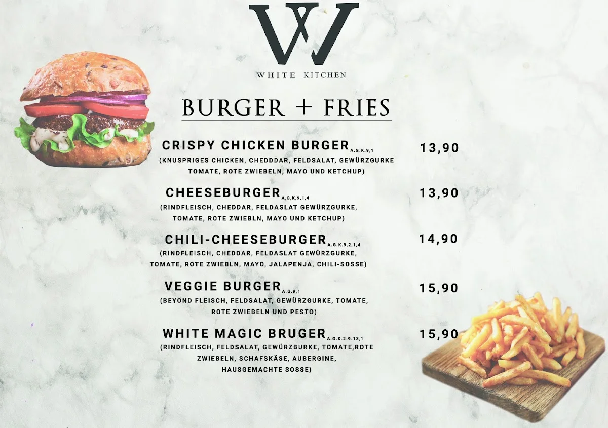 White Lounge Shisha Bar Restaurants Berlin Kreuzberg Schöneberg – Speisekarte in Berlin