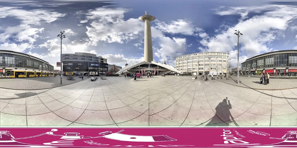 Berliner Fernsehturm – Street View & 360°-Fotos in Berlin