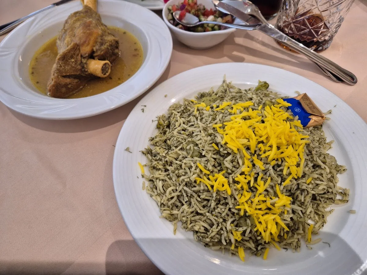 Restaurant Sepideh – Sabzi-Polo in Hamburg
