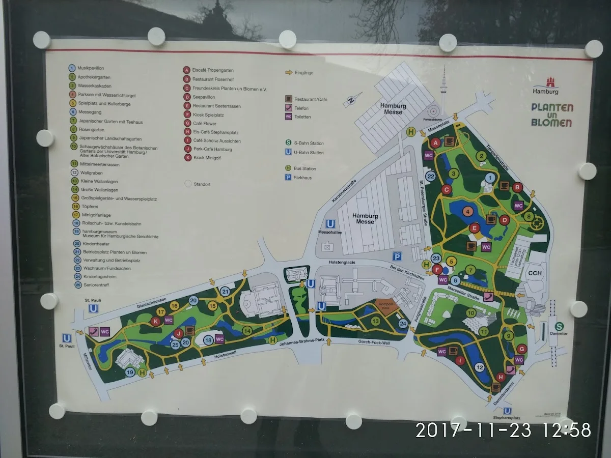 Planten un Blomen – Unterkunftsansichten in Hamburg
