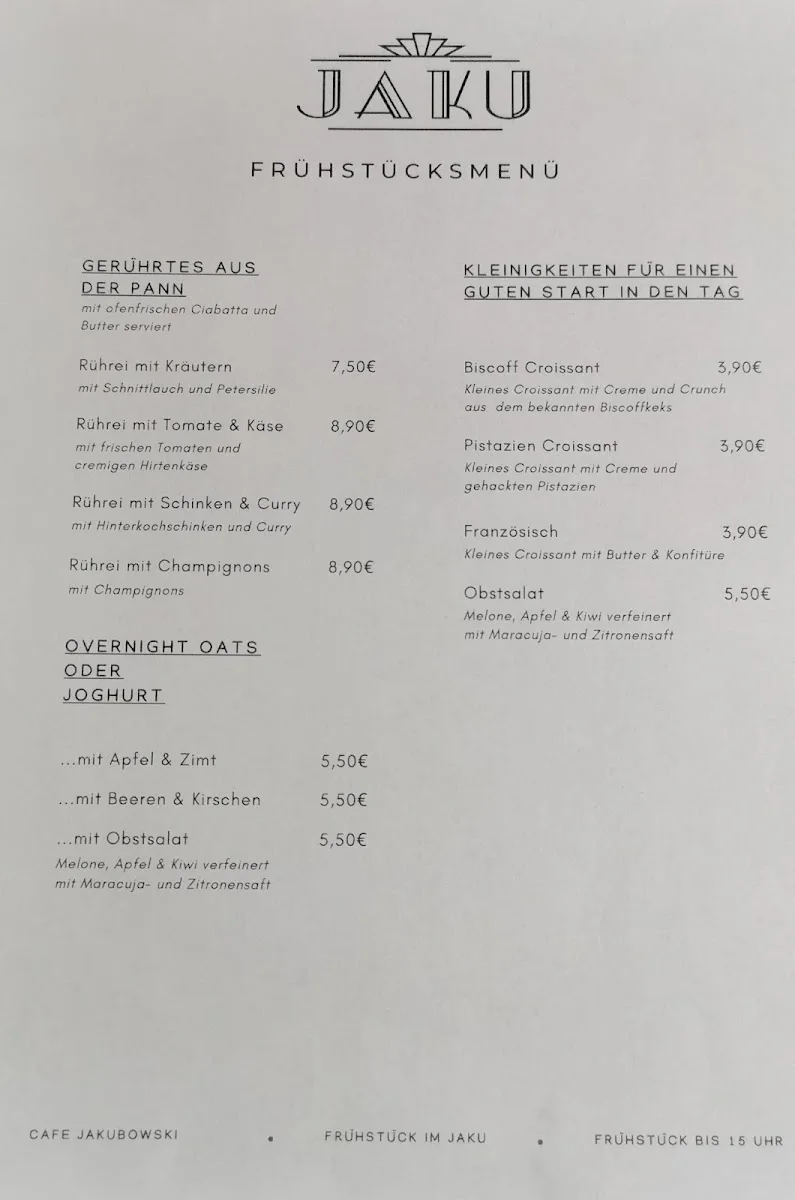 Café jakubowski – Vom Inhaber in Köln, Nordrhein-Westfalen
