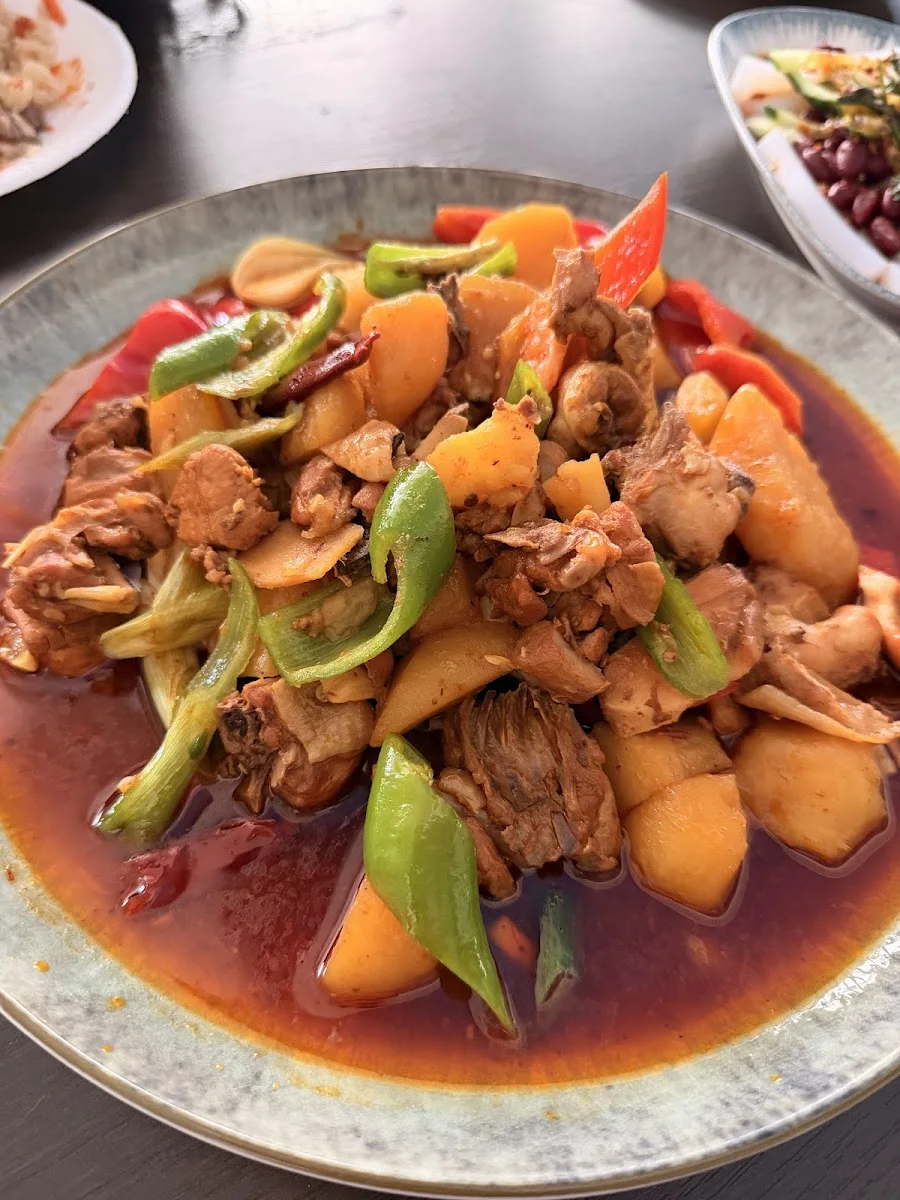 Wisal Uigurisches Restaurant – Kung Pao Huhn in Stuttgart, Baden-Württemberg