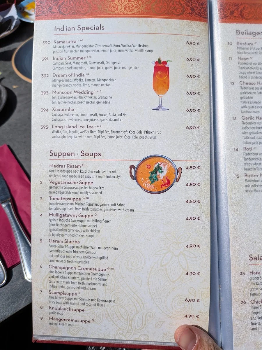 Badshah Indische Restaurant – Speisekarte in Schöneiche bei Berlin, Brandenburg