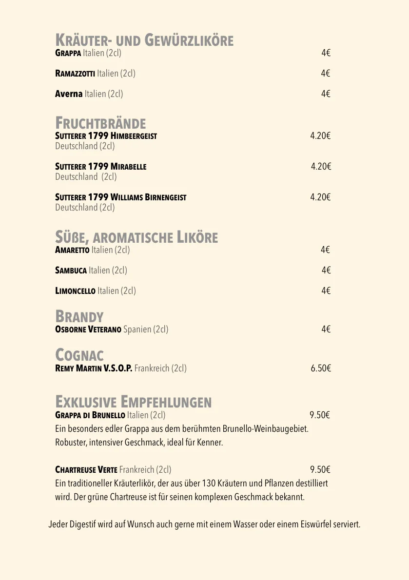 Café Surf Inn – Speisekarte in Berlin