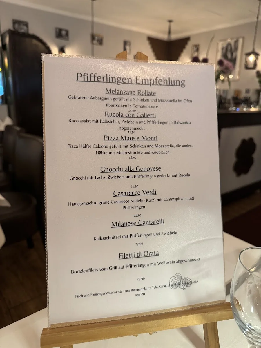 Il Carpaccio – Speisekarte in Berlin