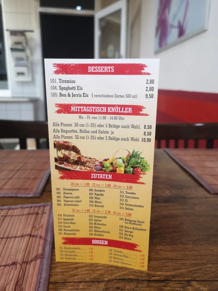 Pizza King Bremen – Speisekarte in Bremen