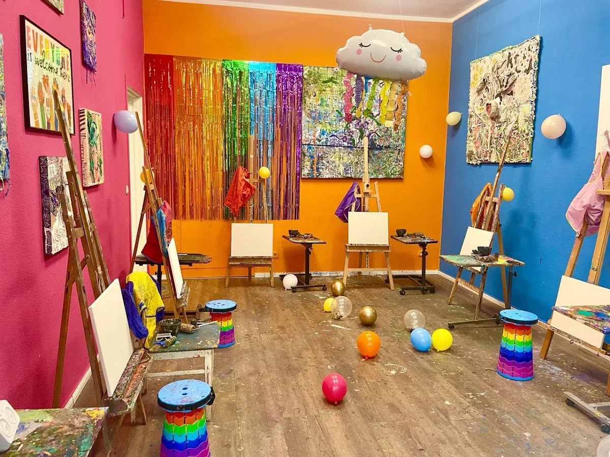 Atelier cocon coloré – Innenansichten in Berlin