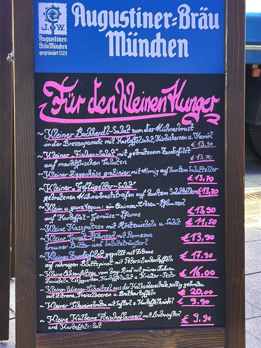 Echardinger Einkehr – Speisekarte in München, Bayern