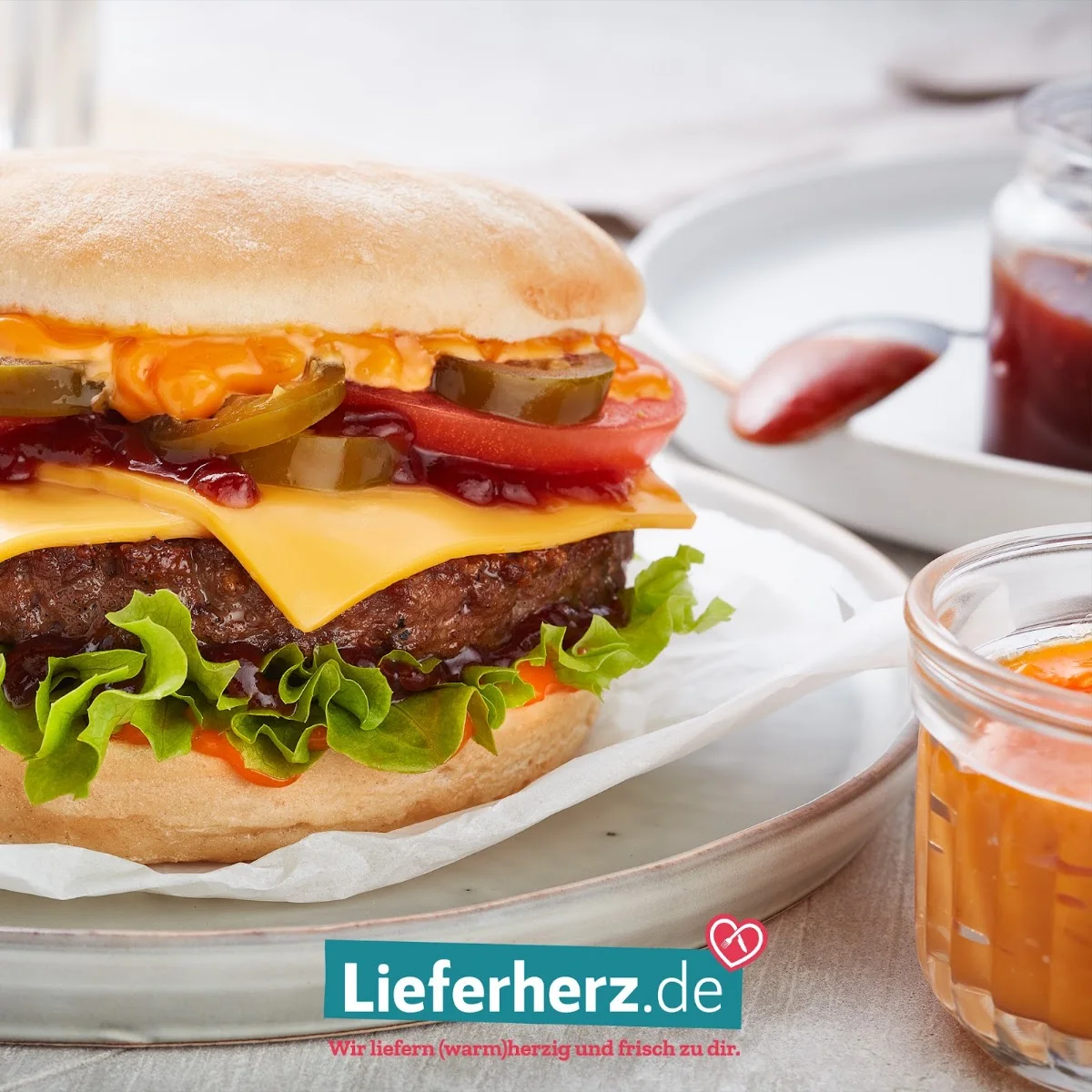 Lieferherz Leverkusen Manfort – Hamburger in Leverkusen, Nordrhein-Westfalen