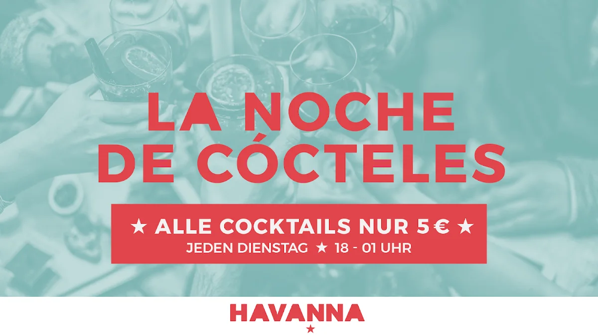 Havanna Stuttgart Café & Cocktailbar – Speisekarte in Stuttgart, Baden-Württemberg