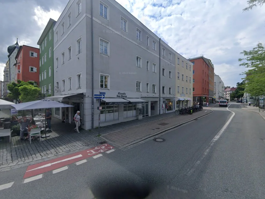 Eiscafé San Marco – Street View & 360°-Fotos in Rosenheim, Bayern