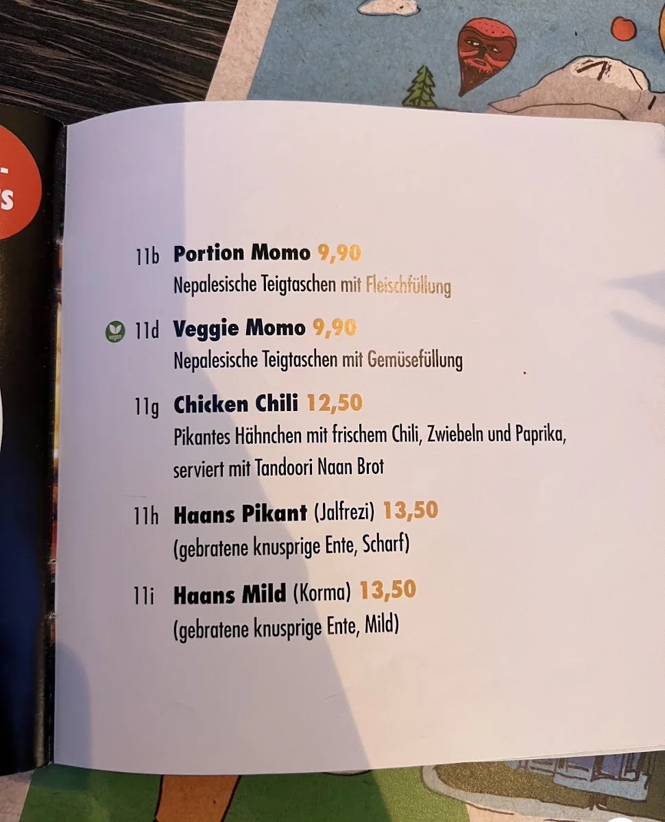 MERO BUDDHA Nepali Kitchen – Speisekarte in Münster, Nordrhein-Westfalen