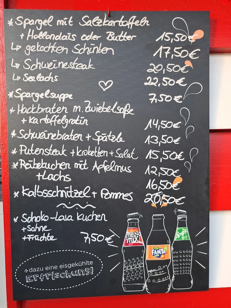 Bootshaus Alte Liebe – Speisekarte in Köln, Nordrhein-Westfalen