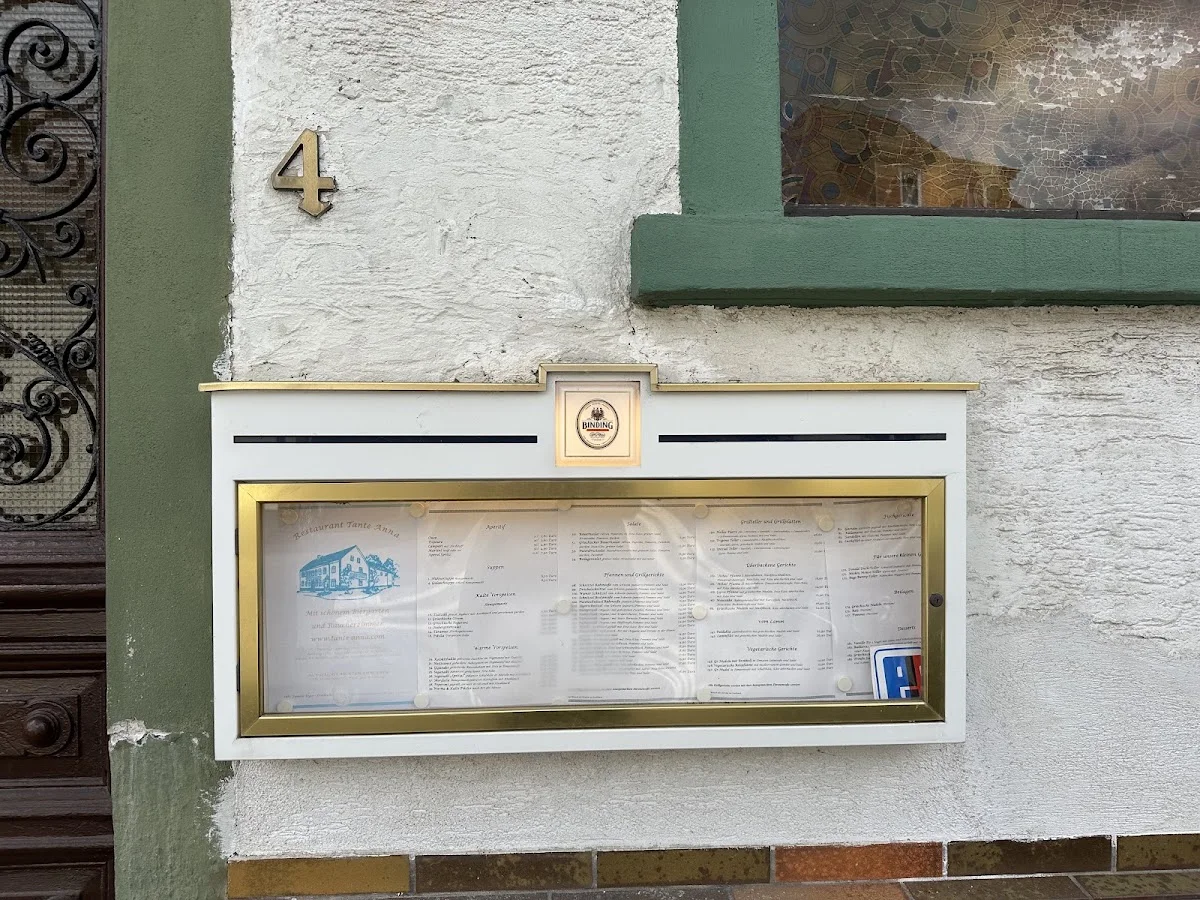 Restaurant Tante Anna – Speisekarte in Oberursel, Hessen