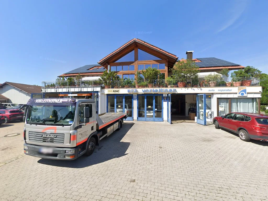 Helmut Vorleitner e. K. - Autowerkstatt, Abschleppdienst & Autokrane – Street View & 360°-Fotos in Brunnthal, Bayern