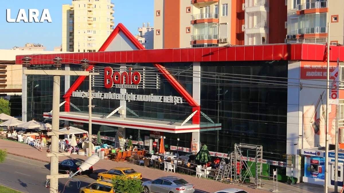 Banio Yapı Market Lara Şubesi – Sahibinin seçtikleri · Lara, Antalya