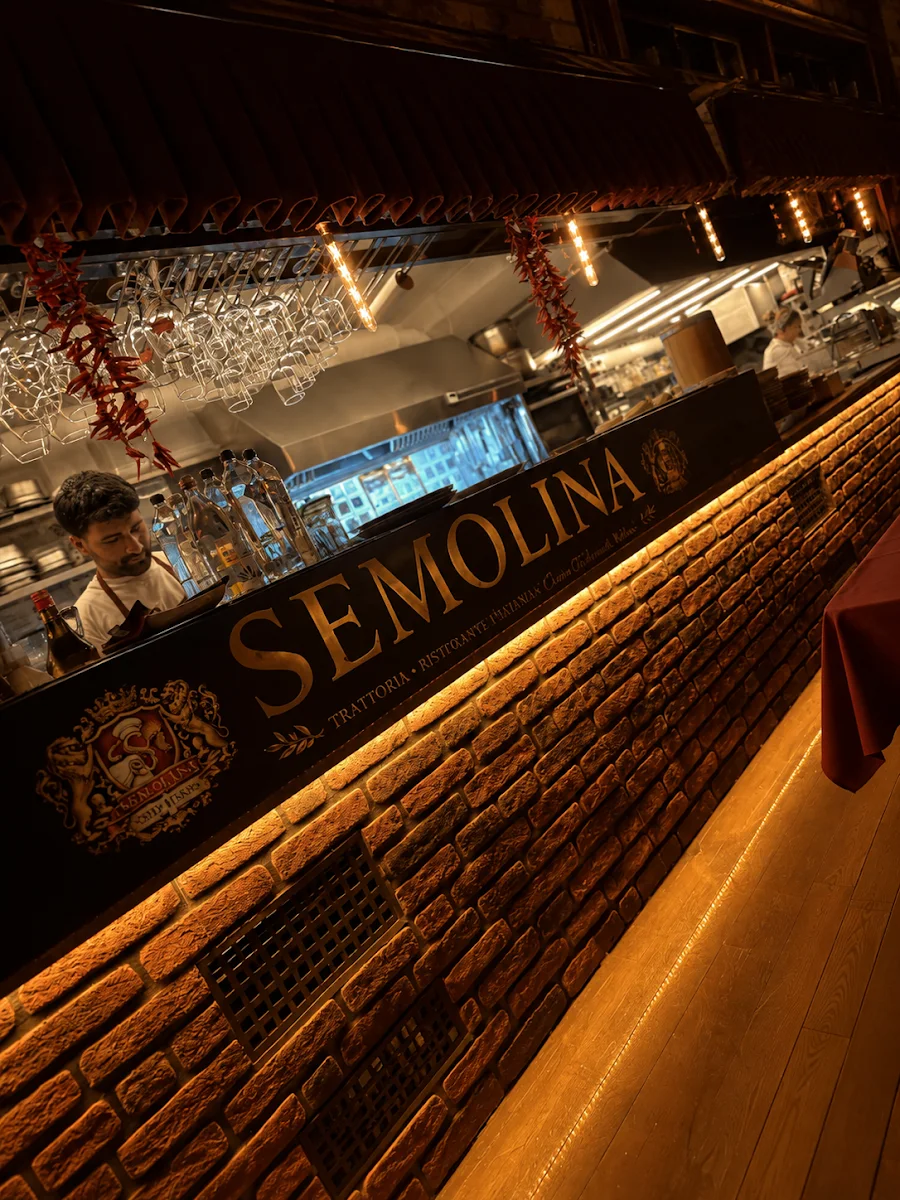 Semolina İtalyan Restoran – Ortam · Caferağa, İstanbul