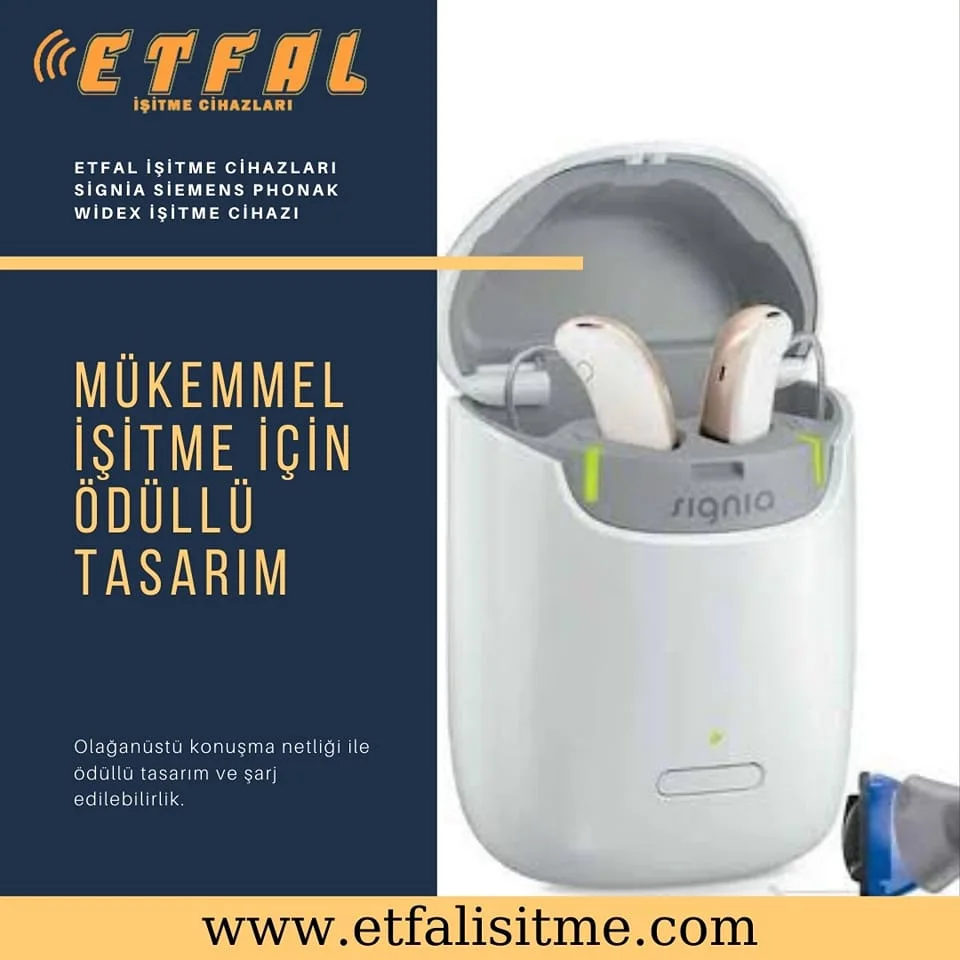 ETFAL İşitme Cihazları Phonak Oticon Widex Siemens Signia Cihazı Uygulama Merkezi – İç · Şişli, İstanbul