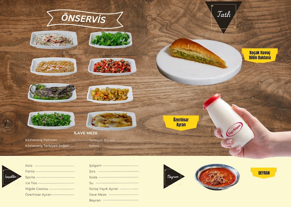 MehmET kebap ciğer – Menü · Yenişehir, Kocaeli